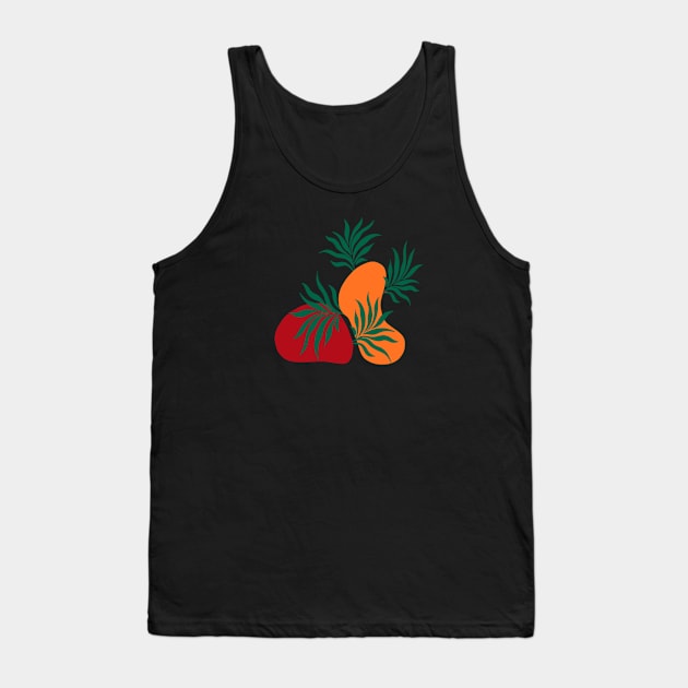 Desert in Fall colors abstract design Tank Top by hRSi